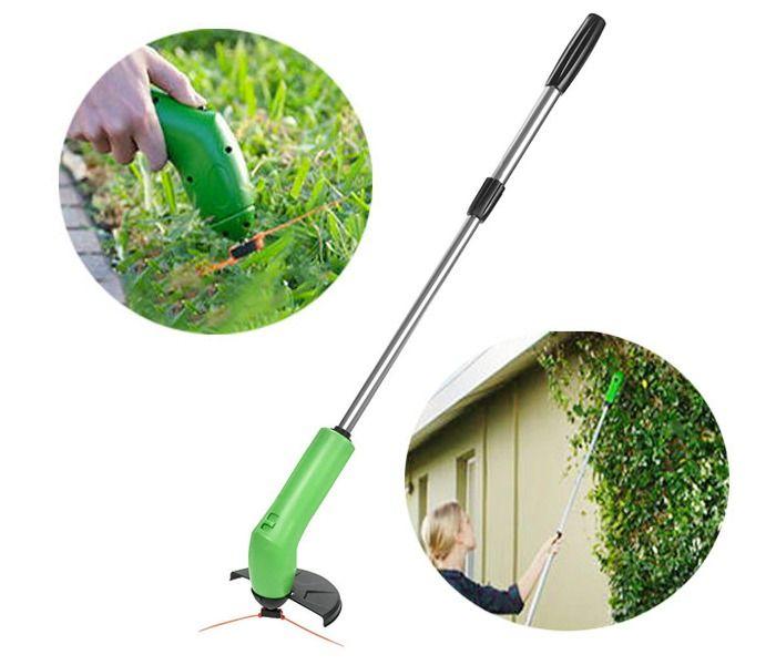 Garden Zip Trim Portable Cordless Trimmer Lawnmower Grass Edger Works With Standard GE-321