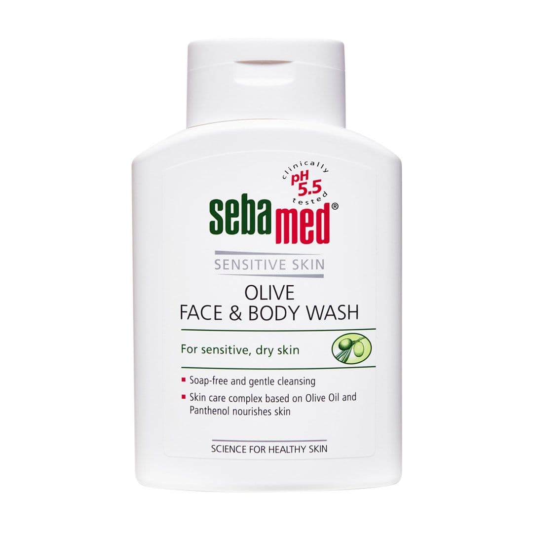 Sebamed Olive Liquid Face & Body Wash 200Ml 