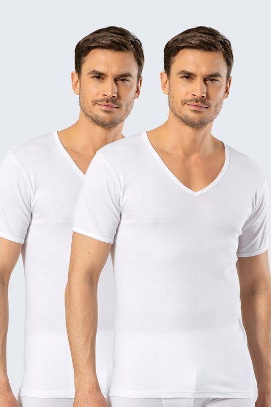 Cacharel Men'S Cotton Flannel-White 2 Pcs Xlarge