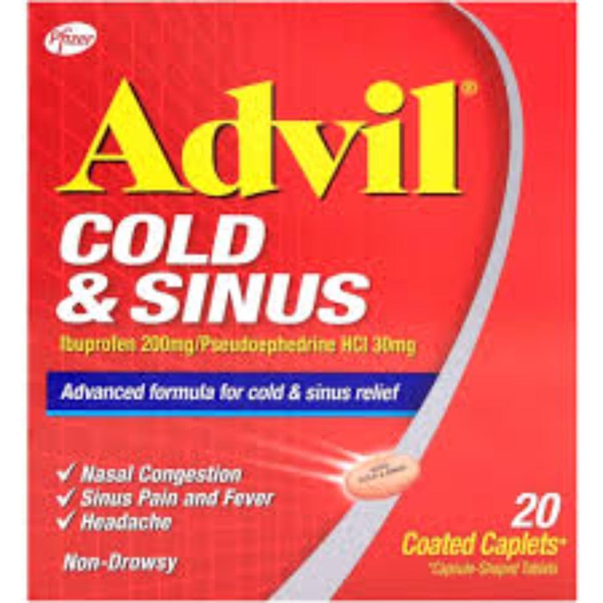 Advil Cold & Sinus Cap20S