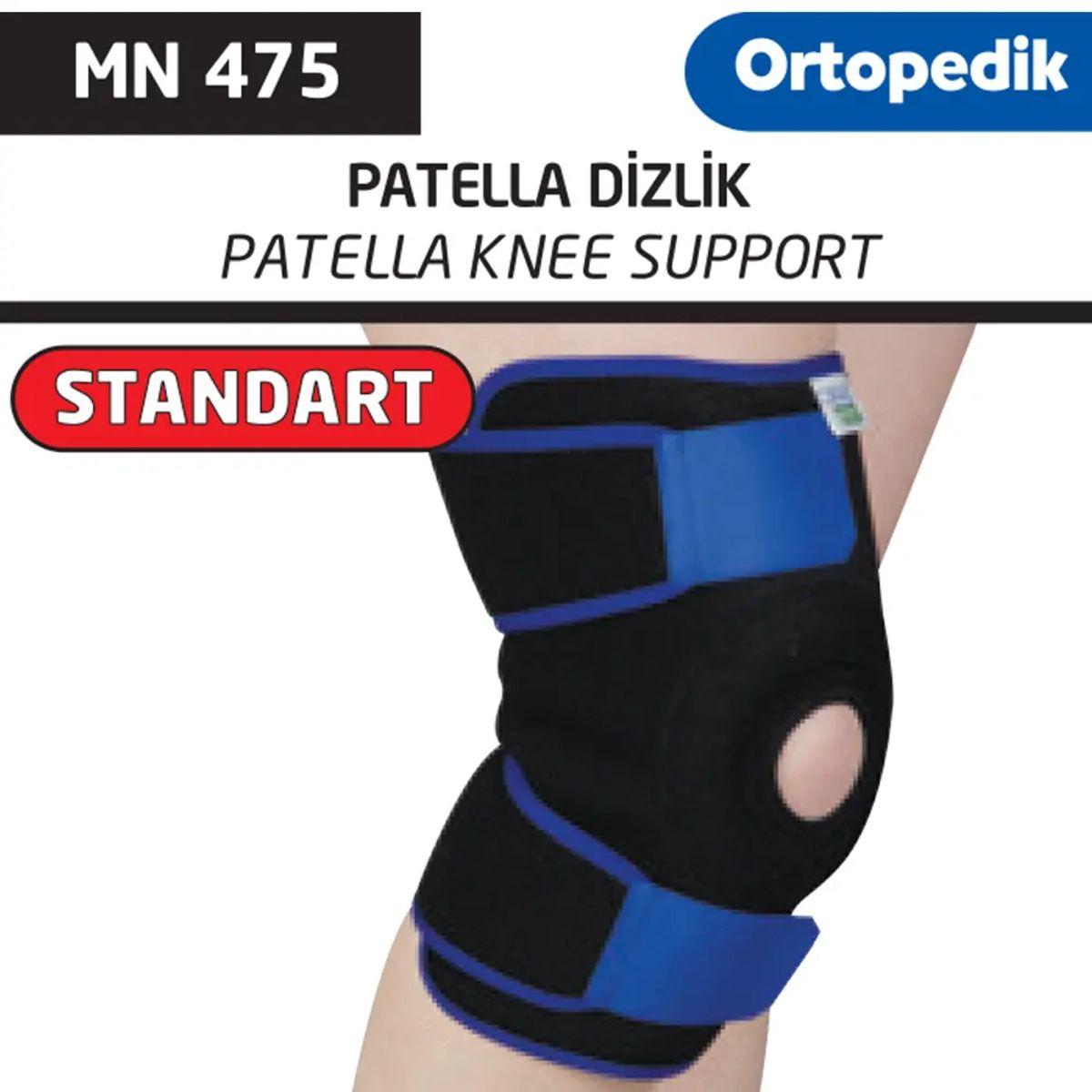 Minion: Knee Brace With Silicon, Right & Left, Unisize