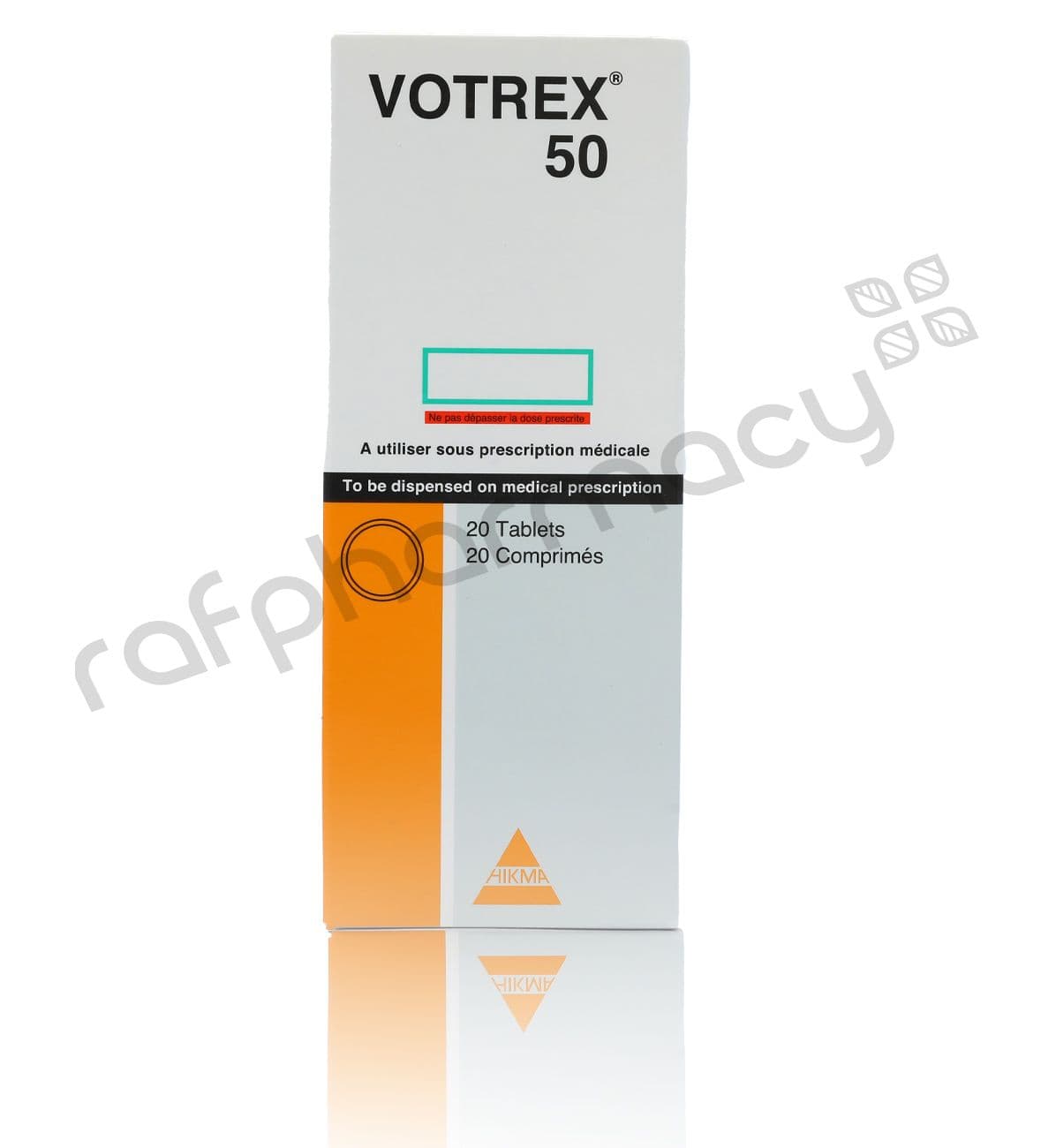 Votrex 50Mg Tab 10X2 20`S