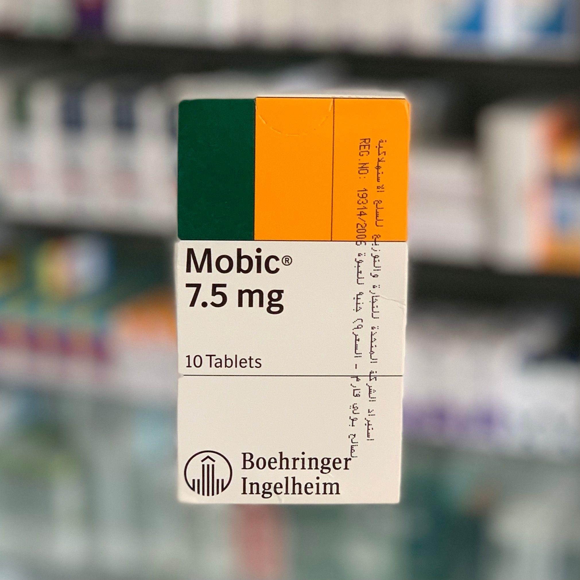 Mobic 7.5 Mg 10 Tablets