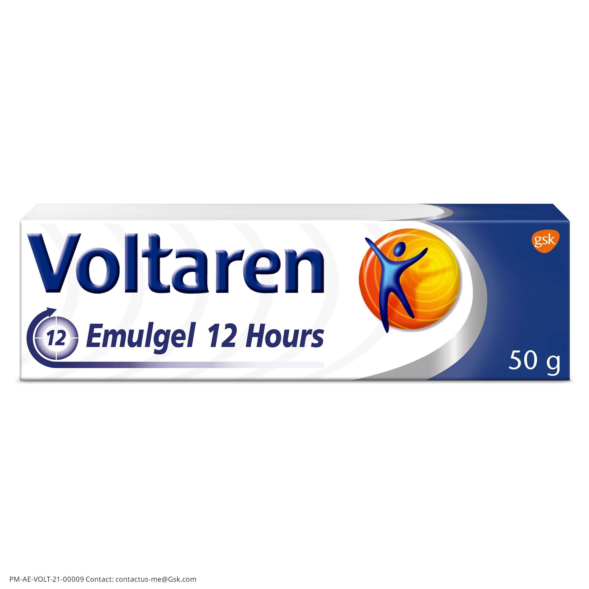 Voltaren Emugel 12 Hours Pain Relief Gel, 50G