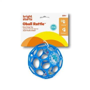 Bright Starts Oball Rattle Easy-Grasp Toy - Blue