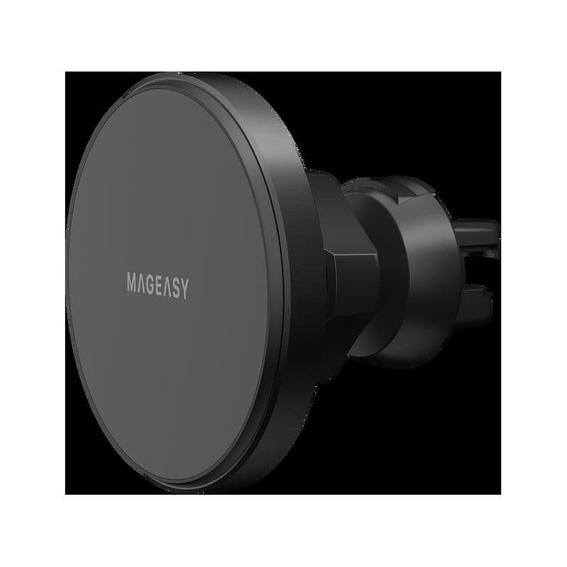 Switch Easy 2In1 Magmount Magnetic Wireless Car Charger & Adhesive Dock Black