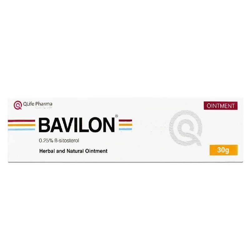 Bavilon Herbal And Natural Ointment For Skin Tissue Healing In Burns And Wounds, 30G