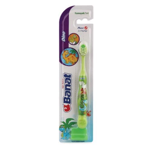 Banat Dino Junior Soft Toothbrush  1 PC