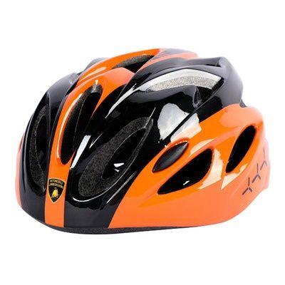 Lamborghini Helmet Orange Black