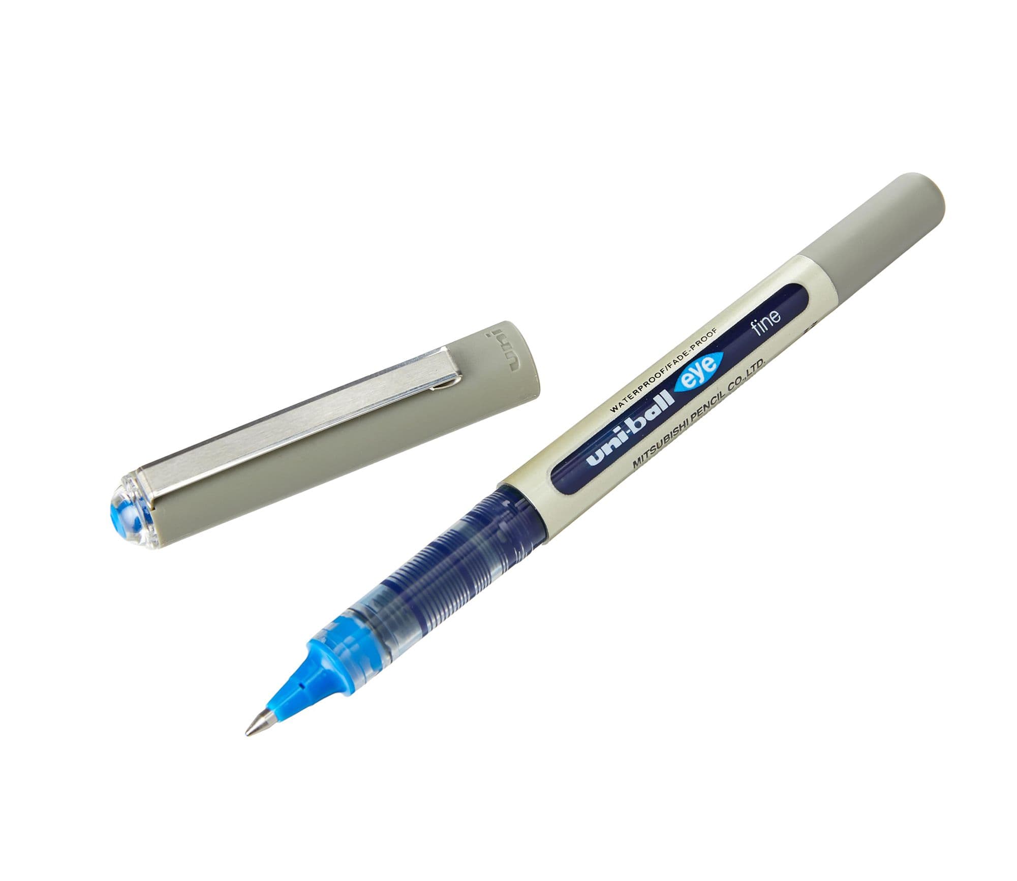 قلم حبر أزرق Uni-Ball Eye Fine Roller