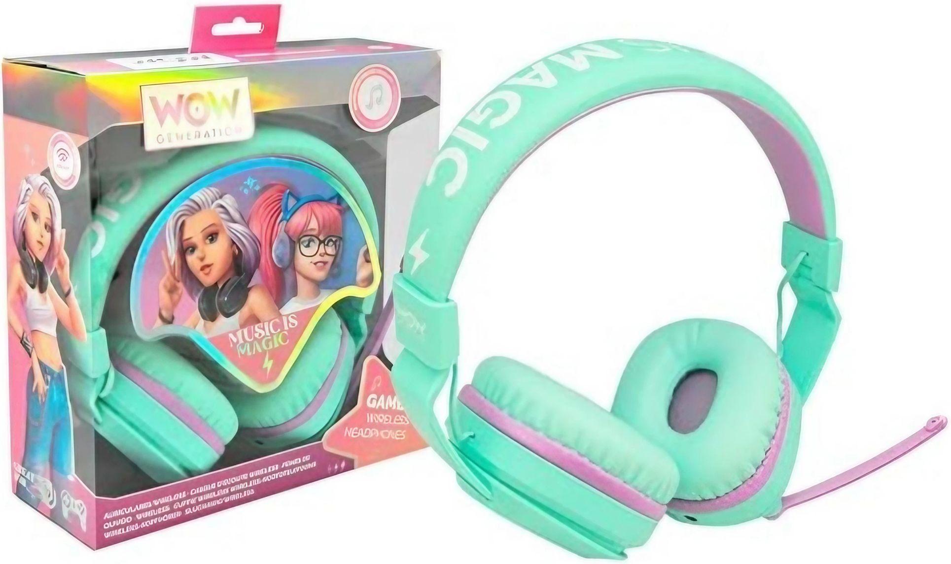 Wow Generation Gamer Wireless Bluetooth Headphones