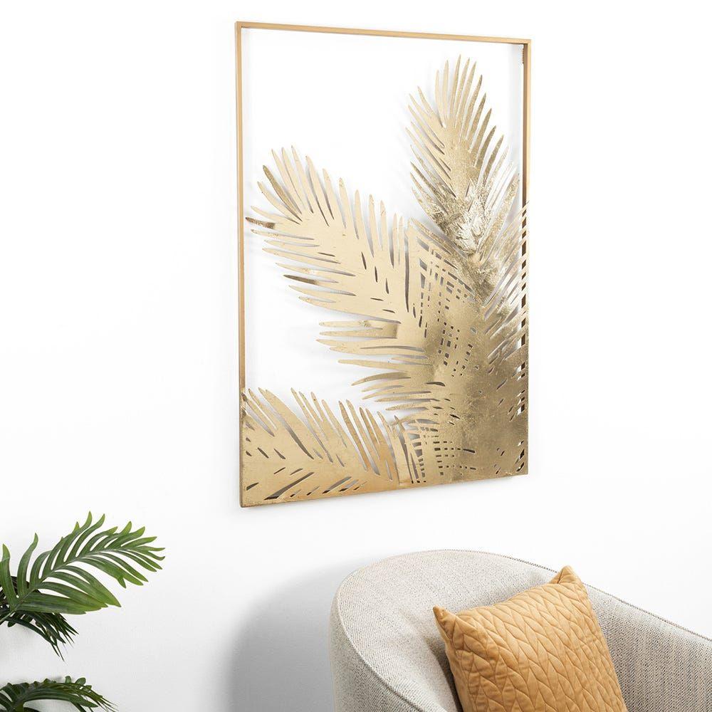 Jungle Wall Decor, Gold - 66X99 Cm