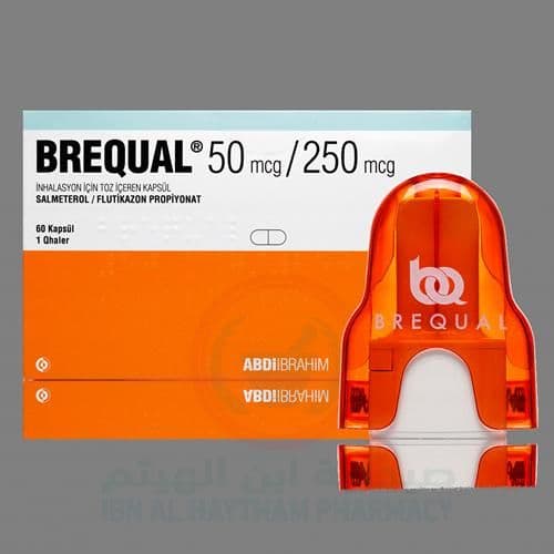 Brequal 50/250Mcg Capsules For Inhalation 60S