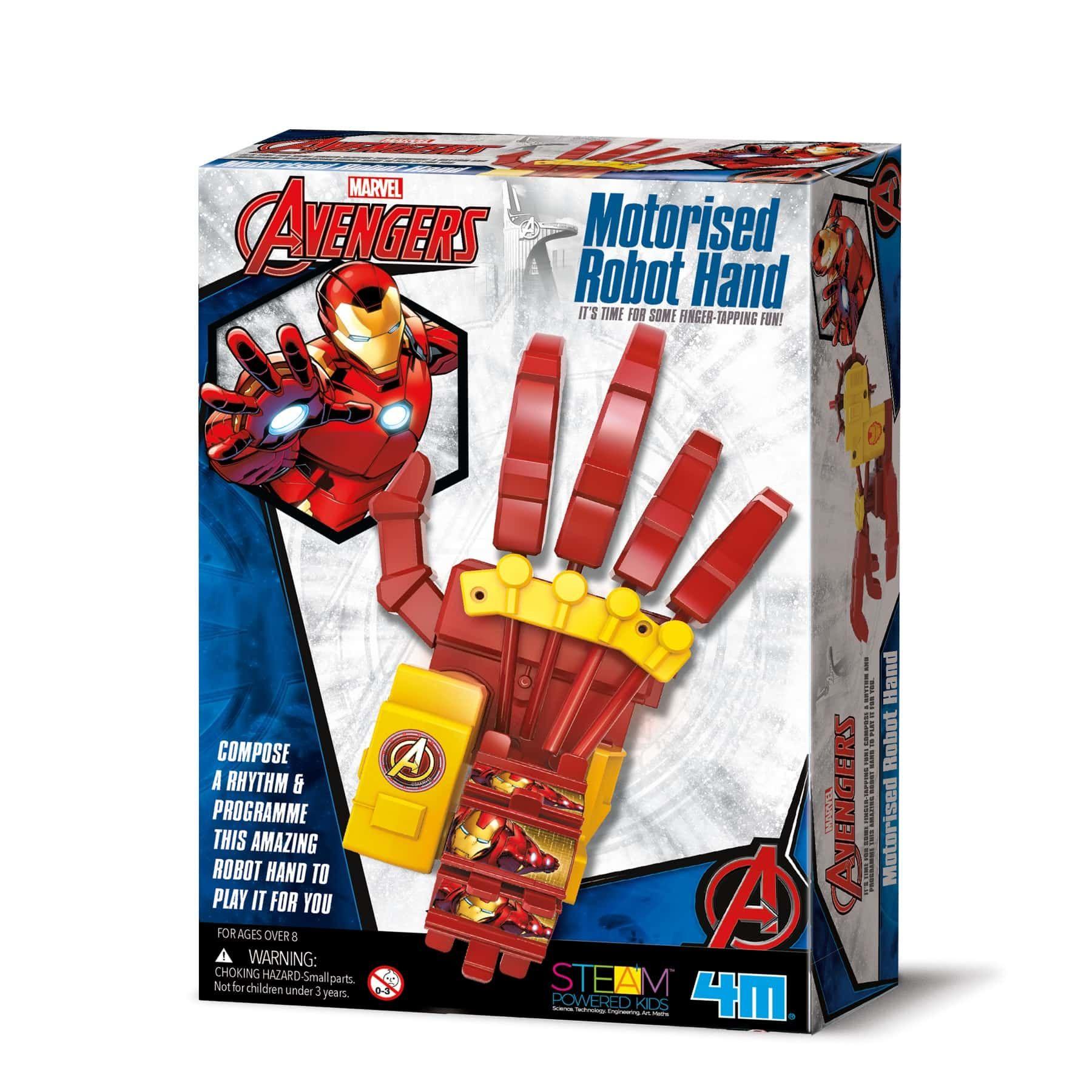 4M Marvel Avengers Motorized Robot Hand Kit