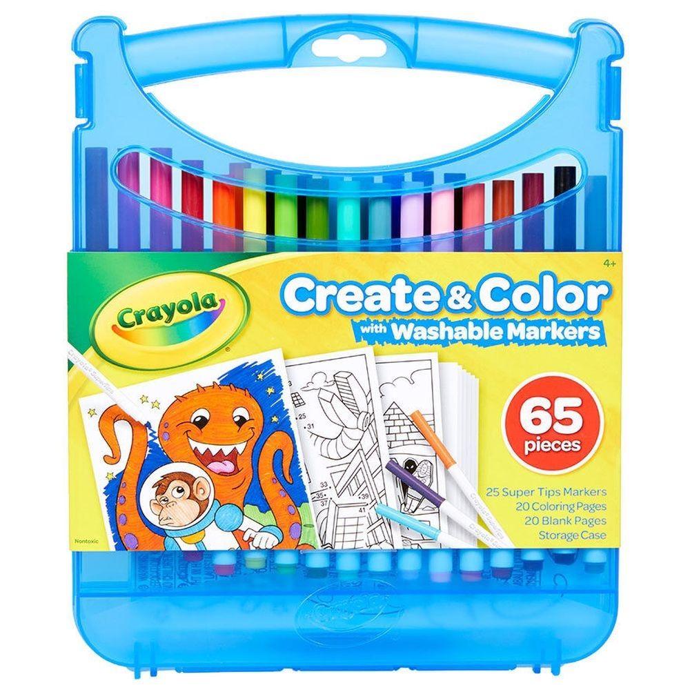 Crayola Create & Color, Super Tips Kit