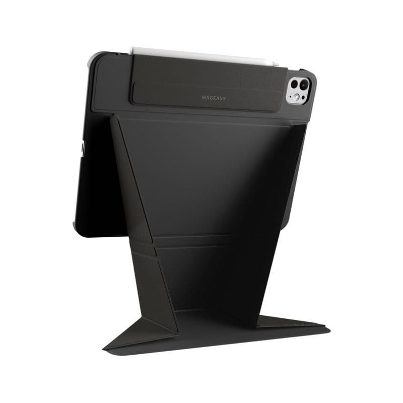 Mageasy Lift Standing & Folding Folio Case For 2024 Ipad Pro 11" M4 - Black