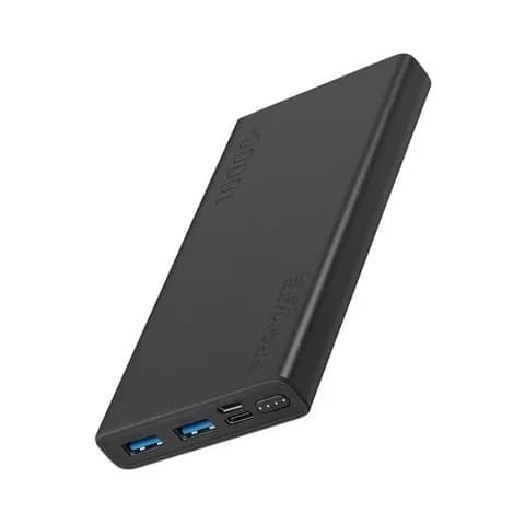 Promate Power Bank Bolt 10000Mah Black