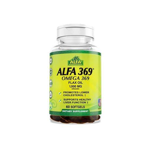 Alfa 369 Omega 369 Flax Oil 60 S  