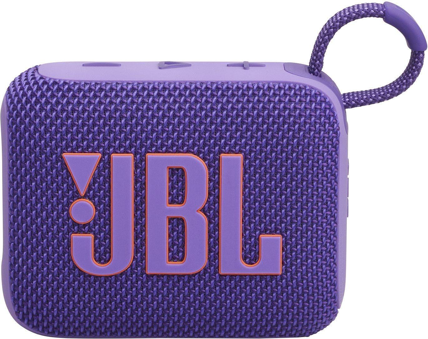 Jbl Go4 Purple Portable Waterproof Bluetooth Speaker