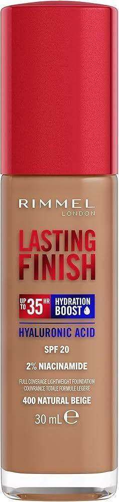 Rimmel London Lasting Finish 35 Hour Foundation 400 Natural Beige 30 Ml