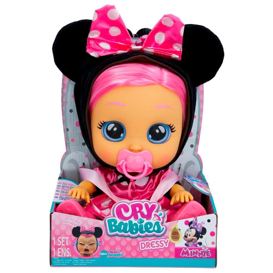 Imc Toys Cry Babies Dressy Minnie