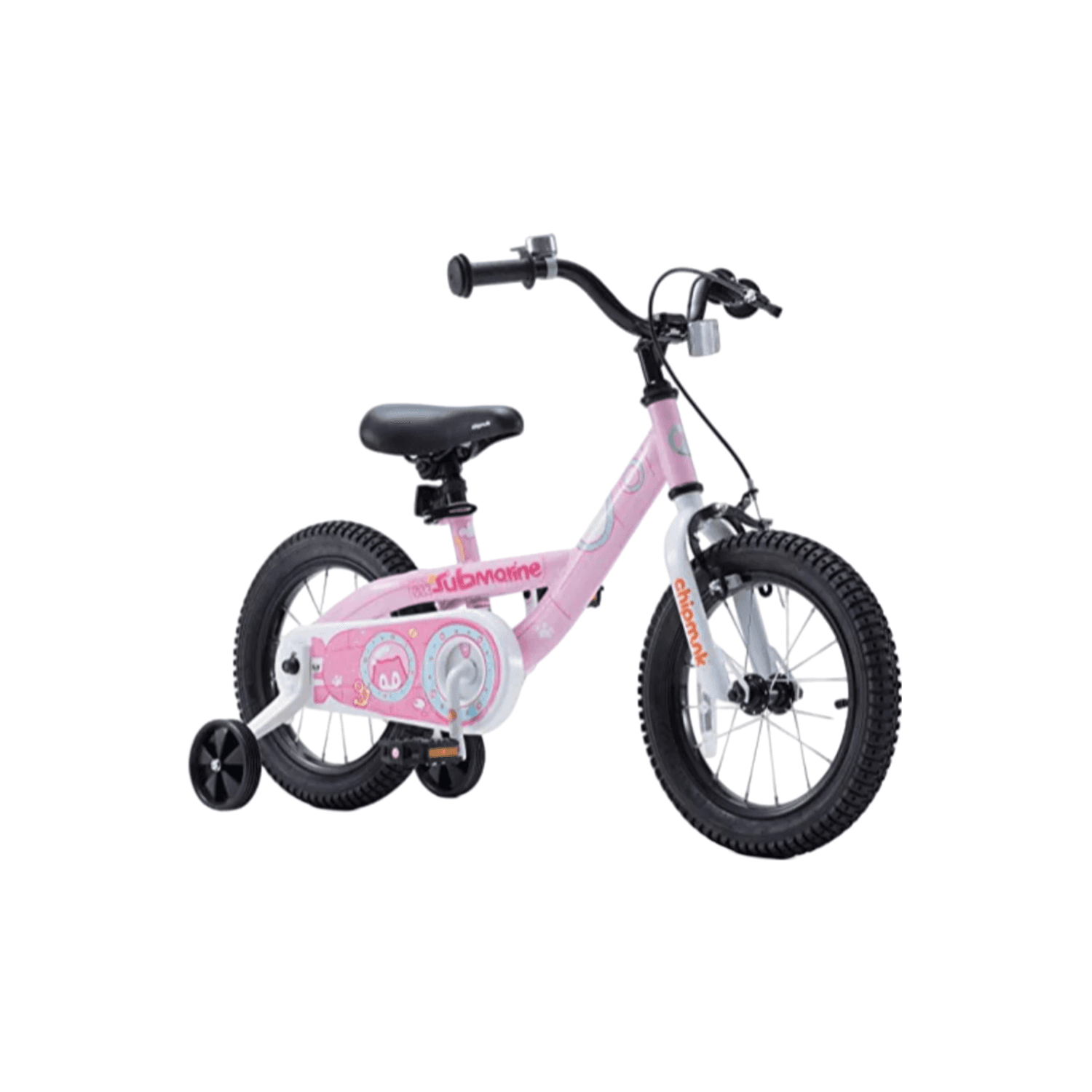 Chipmunk Submarine 14 Children Bicycle Pink