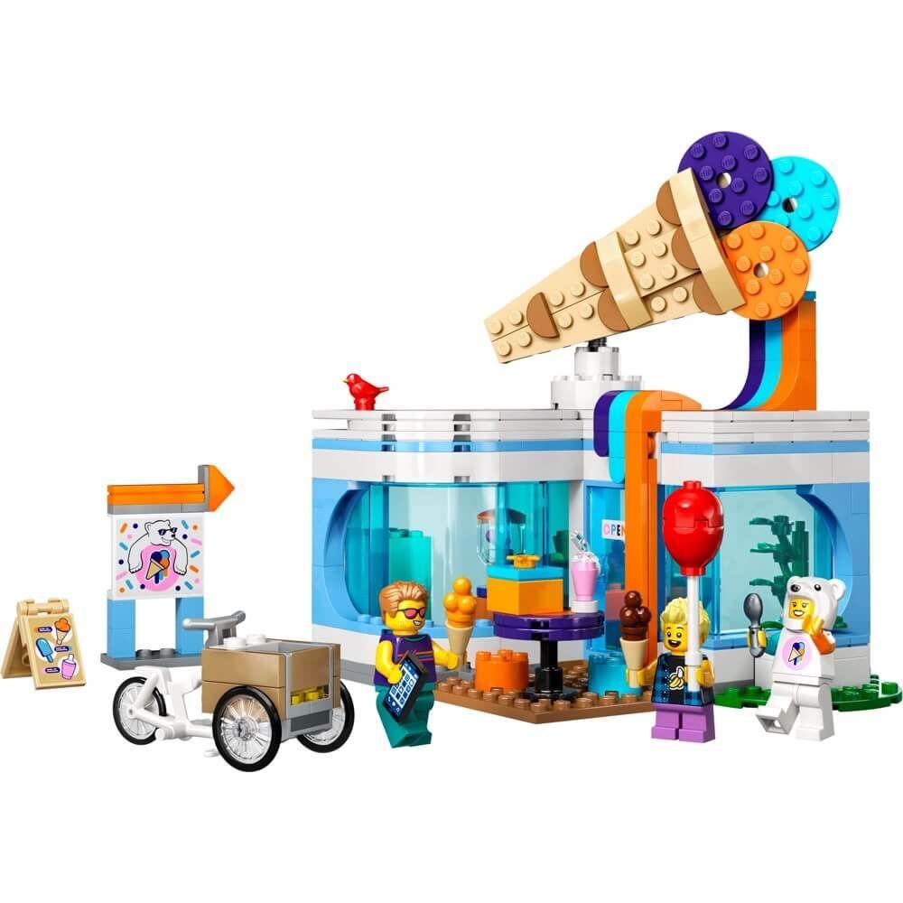 Lego City Ice-Cream Shop 60363 Building Toy Set (296 Pieces)