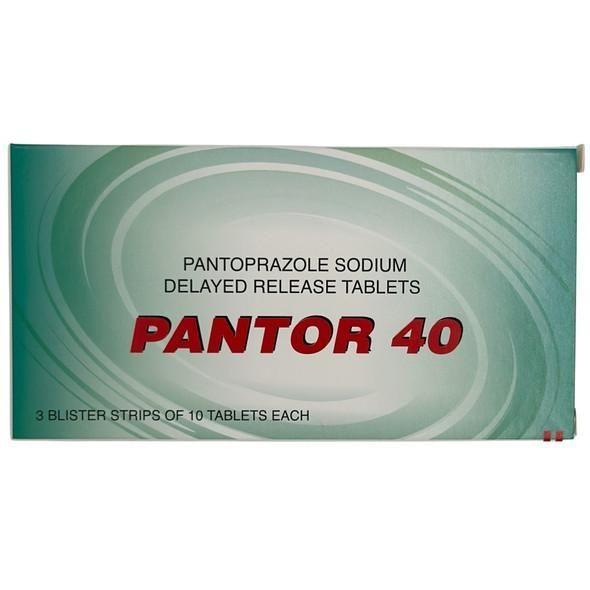 Pantor 40 Pantoprazole 30S