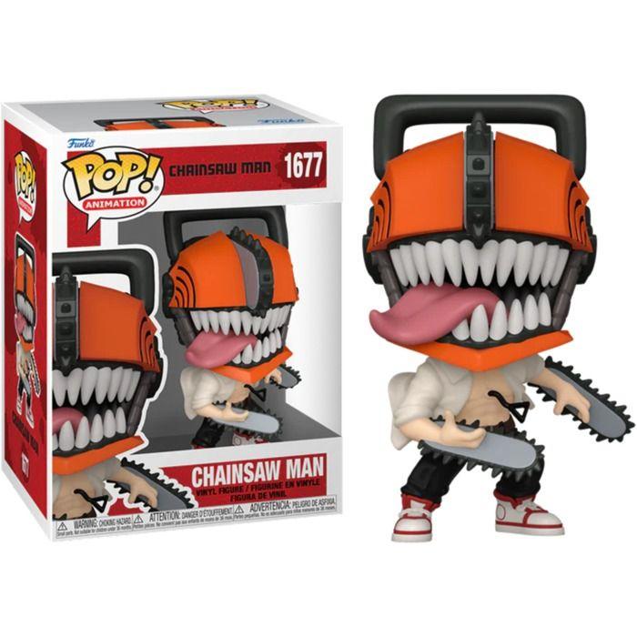 Funko Pop! Animation: Chainsawman Chainsaw Man With Chase Vinyl Figures