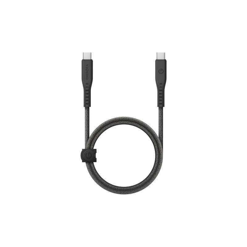 Energea Flow 10Gbps Usb 3.2 Gen 2 C-C Cable 10Gbps, 240W With Mct 1M -Black