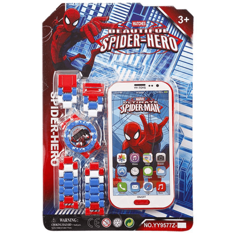 Spider Man Mobile & Watch Set Yy9577Z