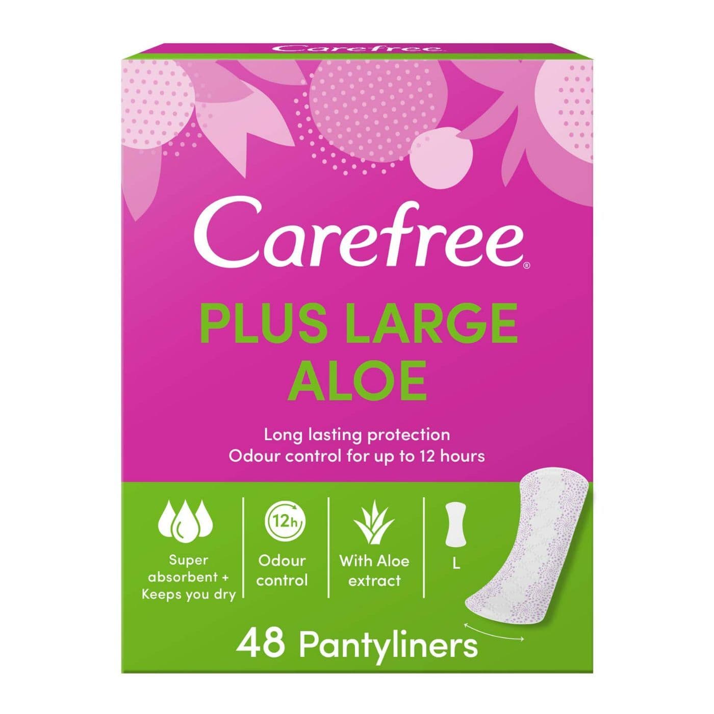 Carefree Large Fresh 48'S 48PC