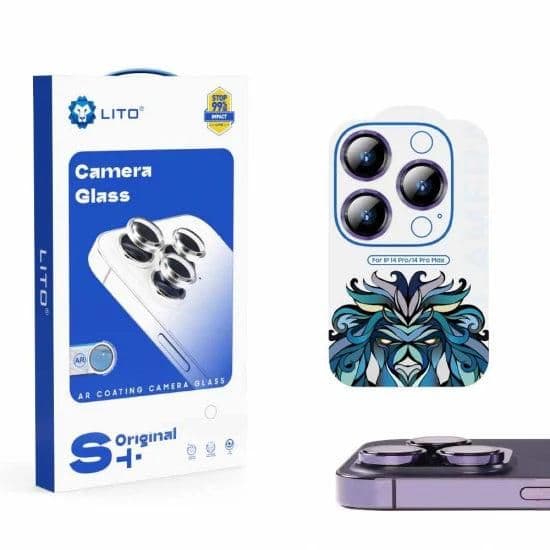 Lito Camera Lense For 14Promax (Purple)