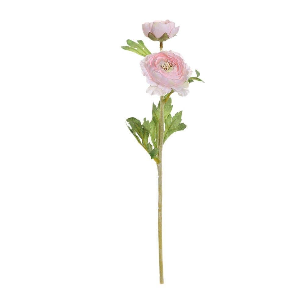 Faile Ranunculus Spray, Baby Pink Â€“ 38 Cms