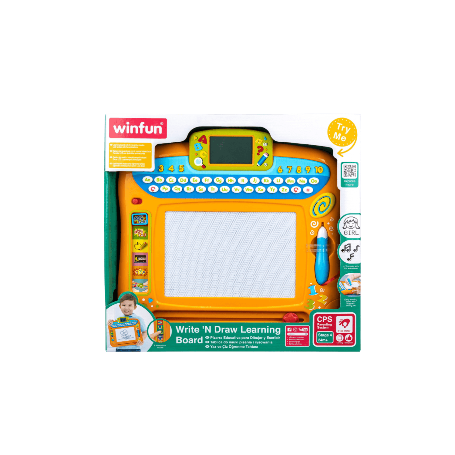 Winfun Write N' Draw Learning Board