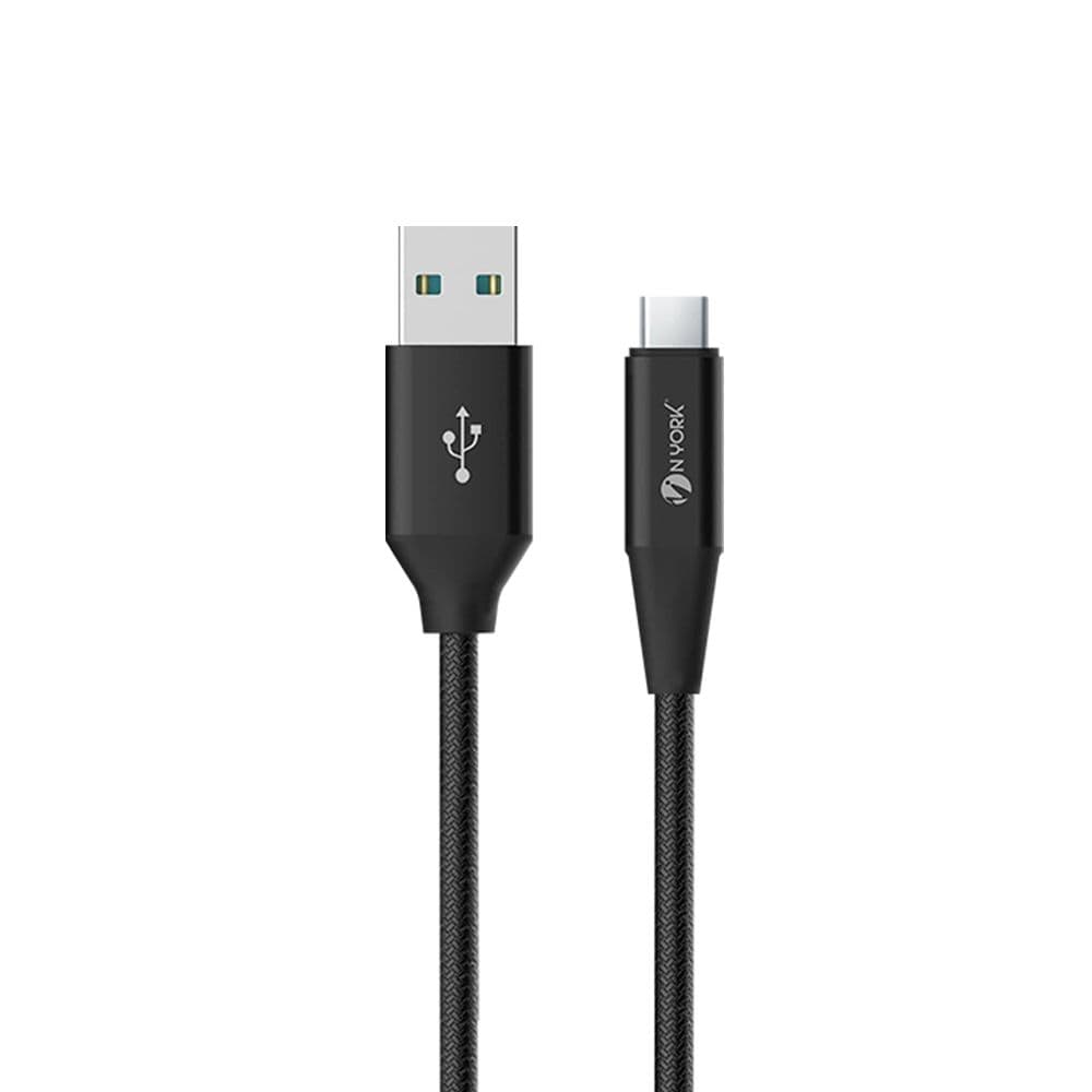 Nyork Nylon Usb Cable Type-C 1M