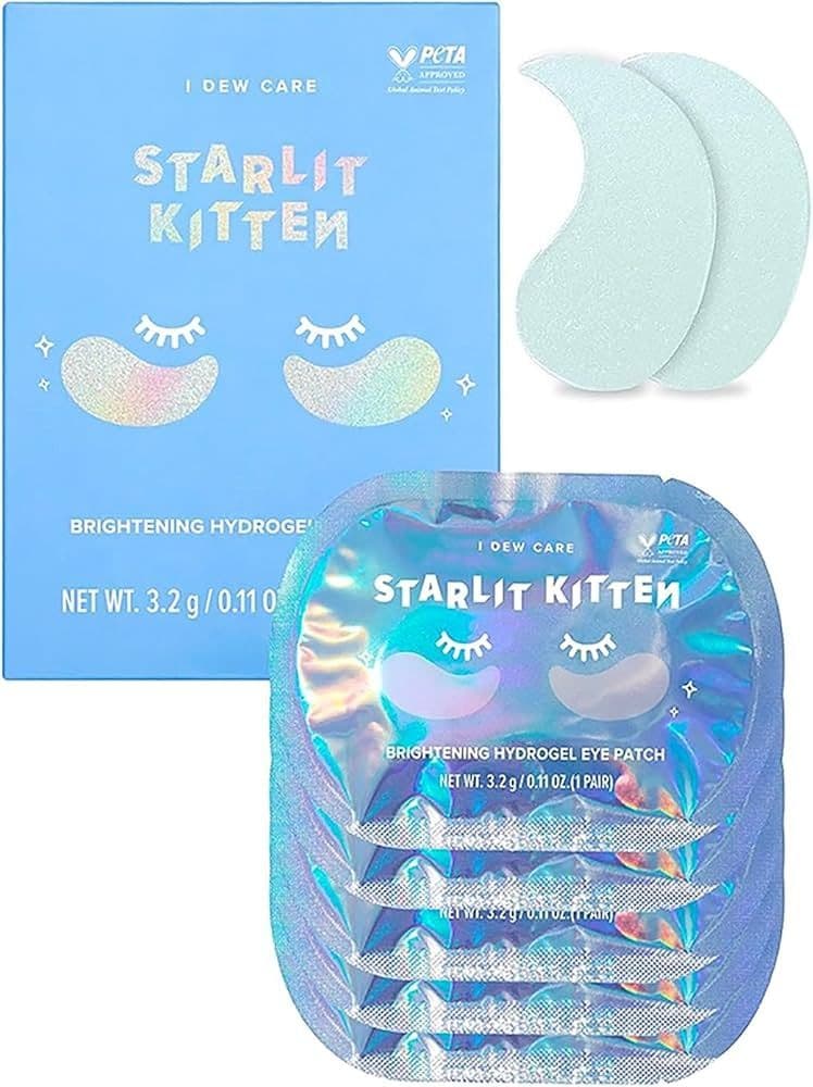 I Dew Care Starlit Kitten Brightening Hydrogel Eye Patch (5Ea)