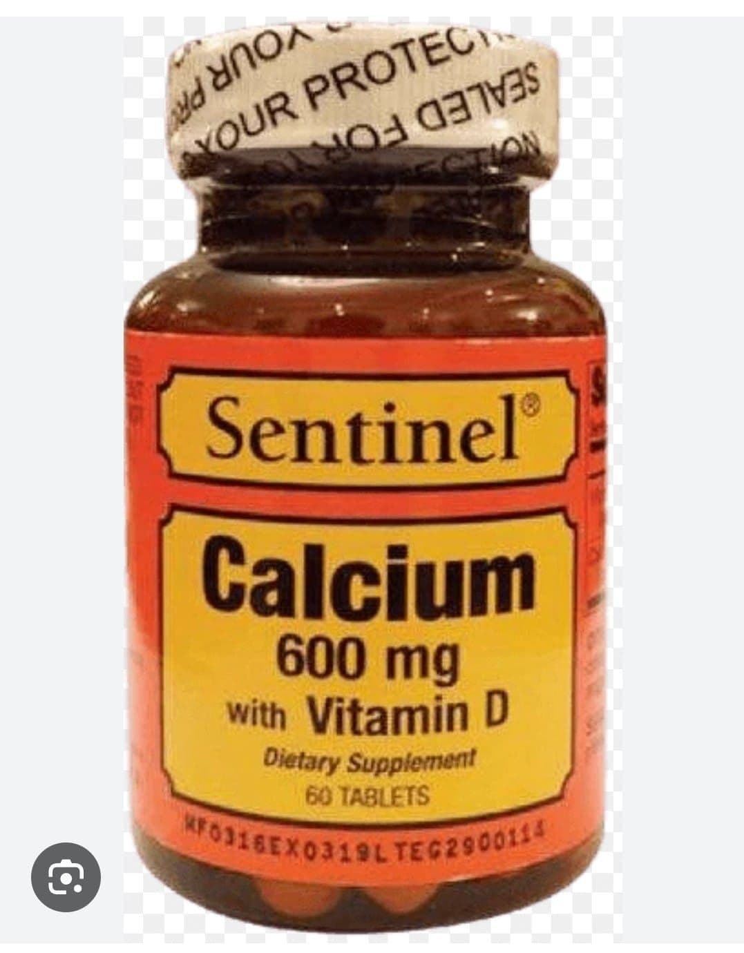 Sentinel Calcium Oyster Shell 500 Mg Tab 100 S