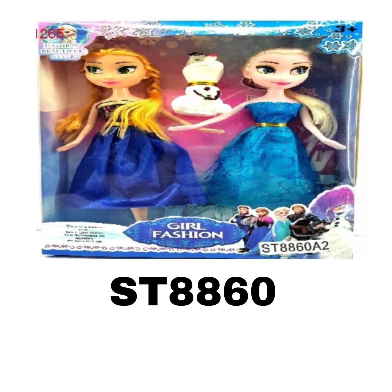 Fashion Girl Doll Set St8860