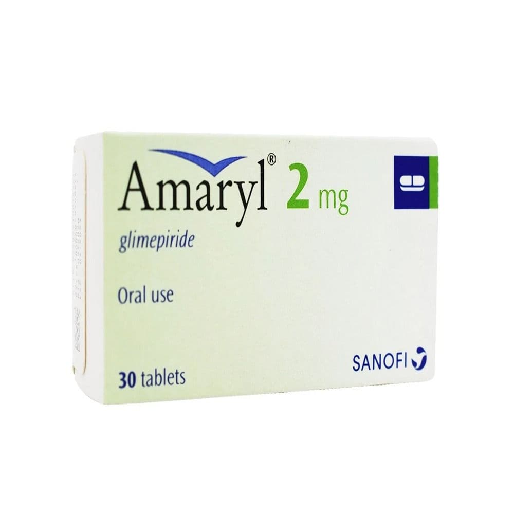 Amaryl 2 Mg 30 Tablets