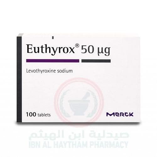 Euthyrox 50Mcg Tablets 100'S