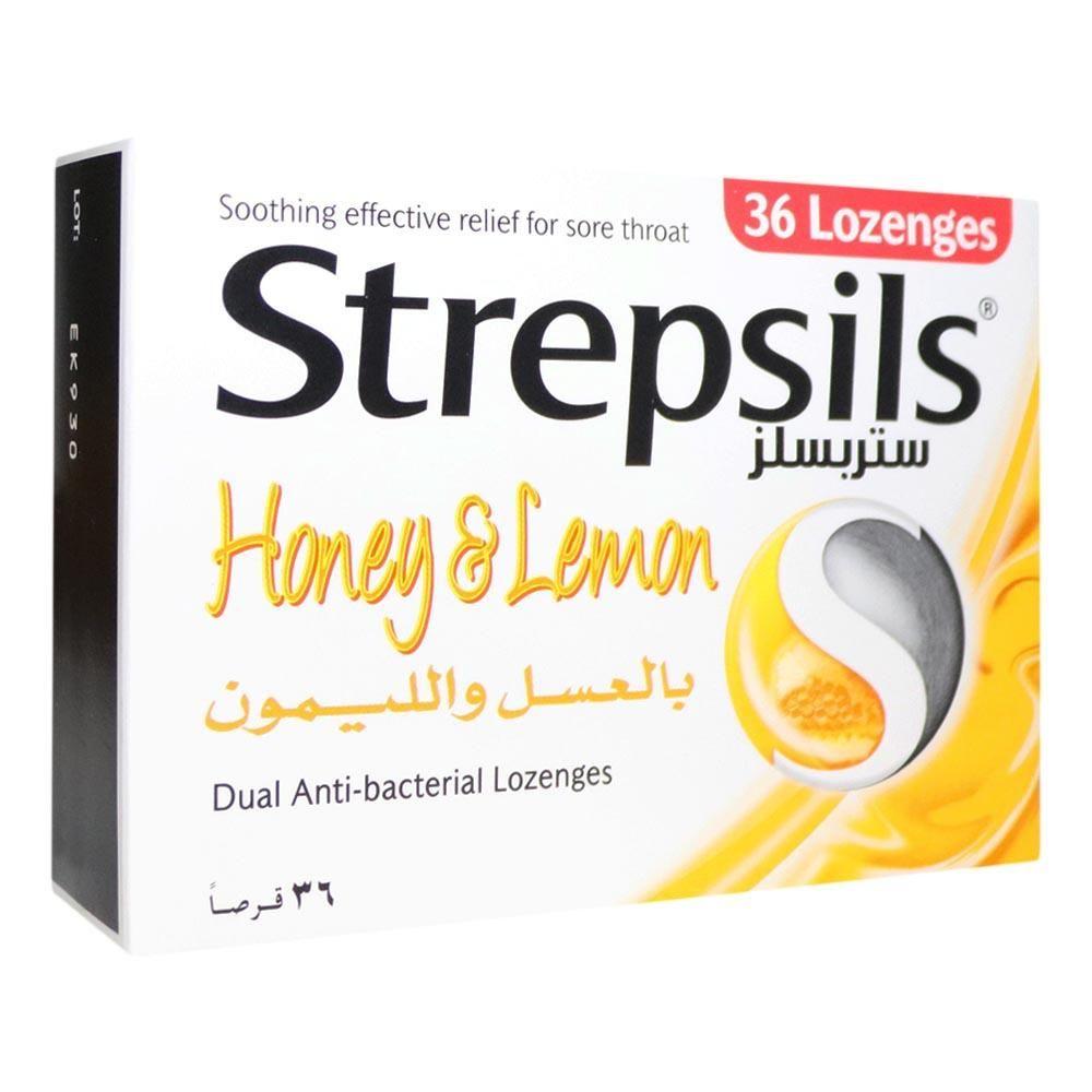 Strepsils Honey & Lemon 36S