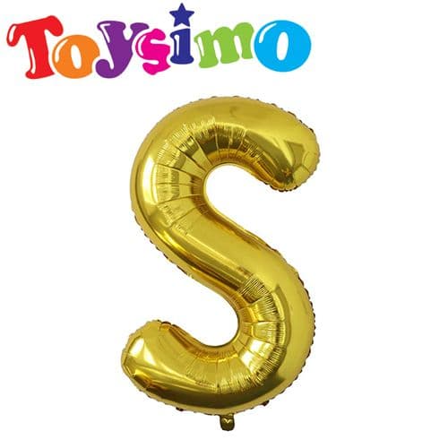 32-Inch S Letter Alphabet Balloon