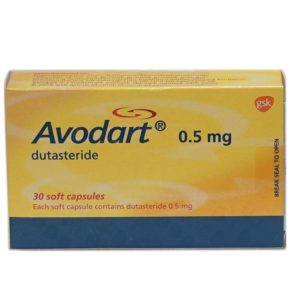 Avodart 0.5 Mg 30 Cap