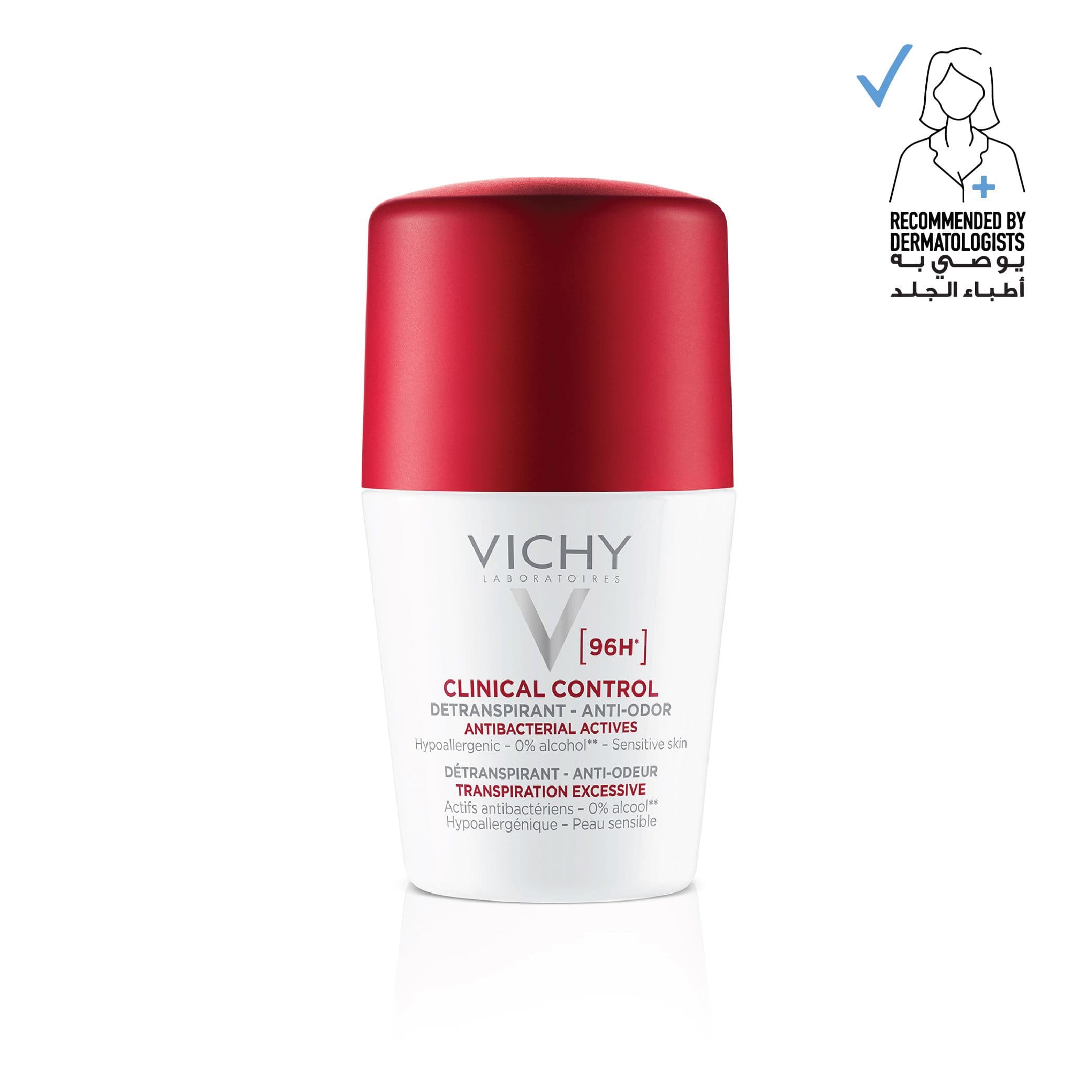 Vichy 96 Hour Clinical Control Deodorant for Women 50ml 50 ML