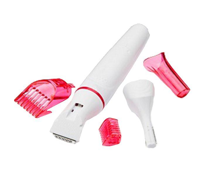 Hl011 Battery Operated Sensitive Precision Beauty Styler - White & Pink