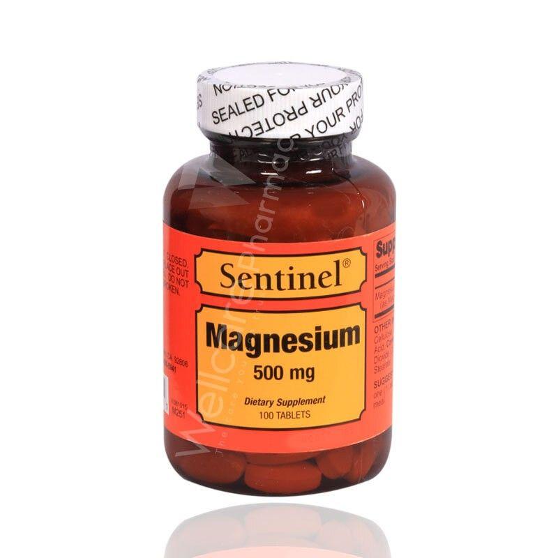 Sentinel Magnesium 500 Mg Tab 100S