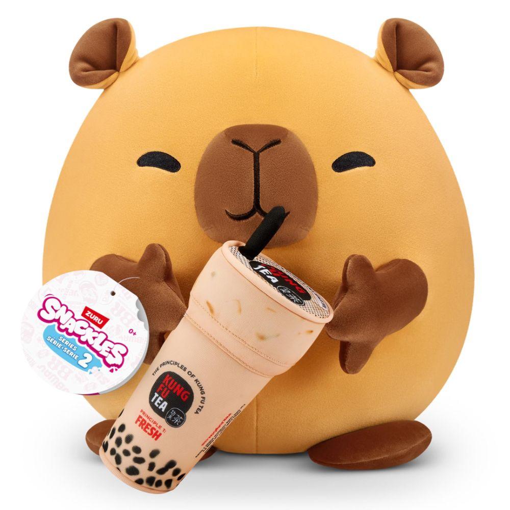 Snackles 14" Capybara (Kung Fu Tea Bubble Tea)