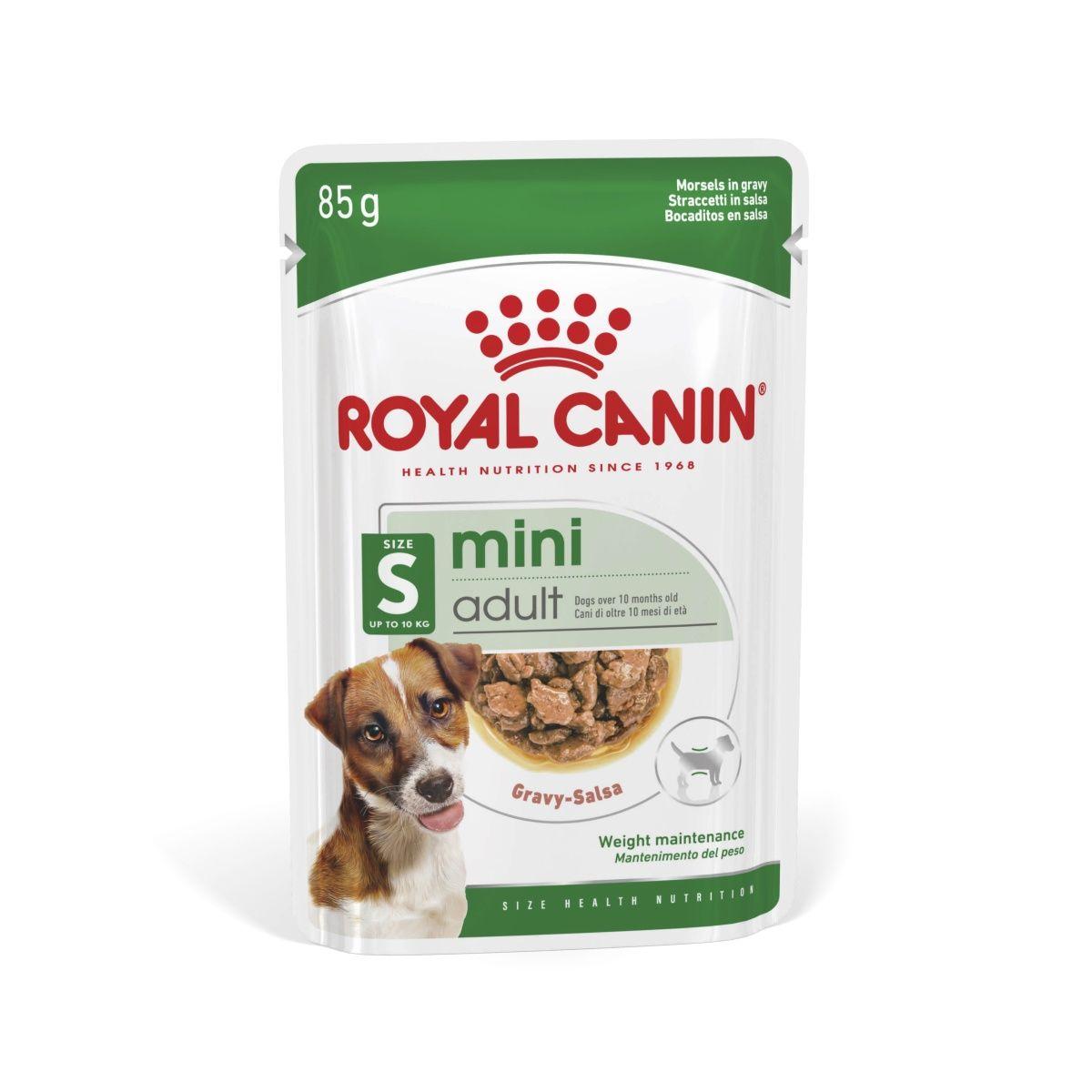 Royal Canin Mini Adult (WET FOOD - Pouches) 12 x 85g