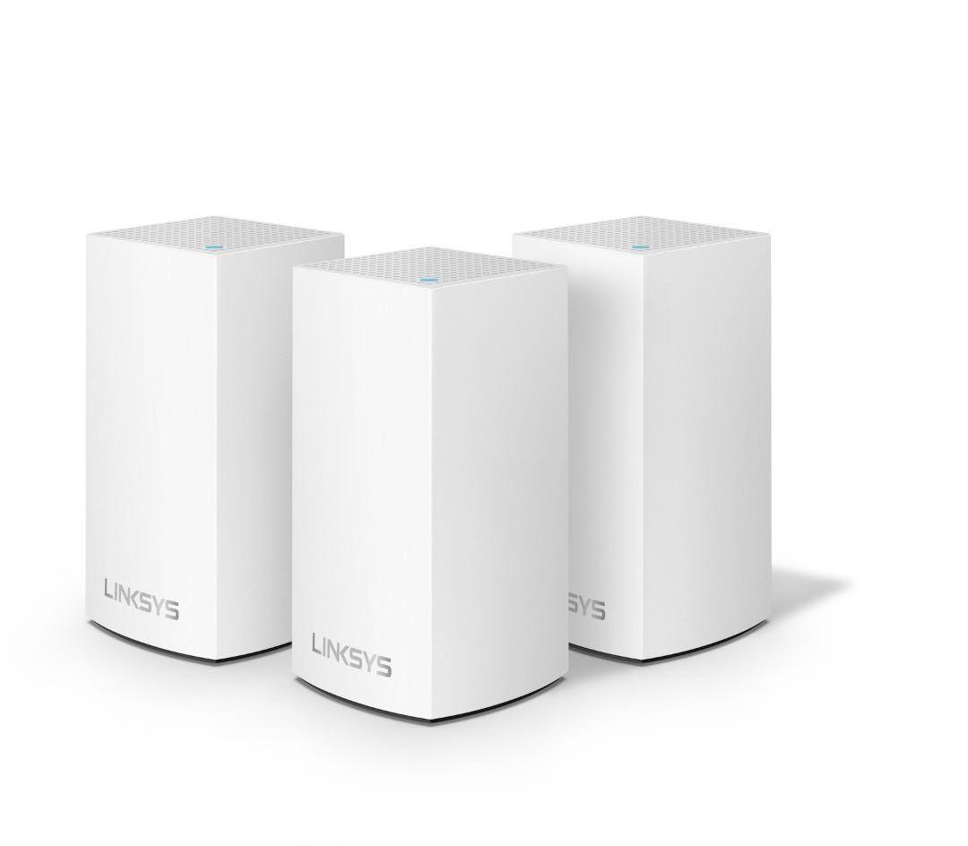 Linksys Velop Intelligent Mesh Wifi System, 3-Pack White (Ac3900)